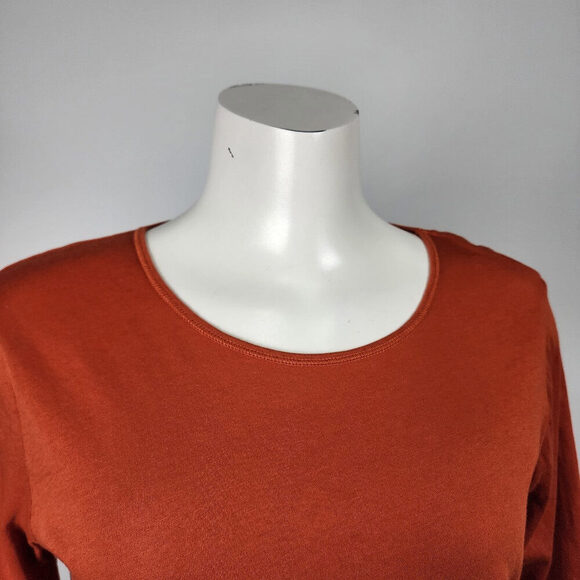 Eric Alexandre Orange Cotton Top Size M/L - Picture 2 of 9